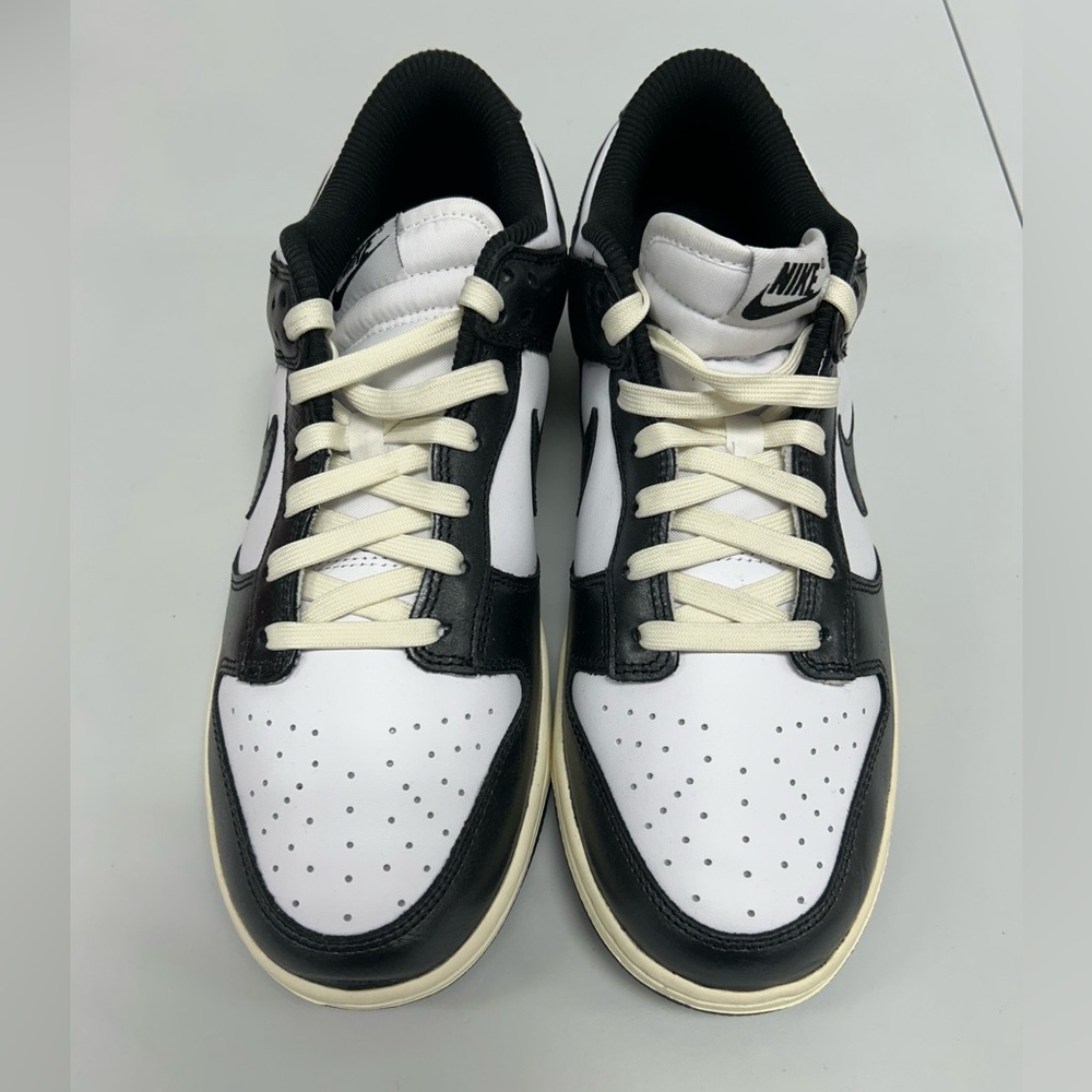 Nike Dunk Low PRM White/Black & Coconut Milk - Picture 3 of 7